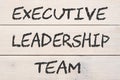 Executive Leadership Team