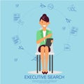 Executive Search HR Manager in Recruitment Agency.