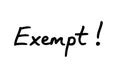 Exempt