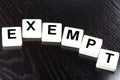 Exempt