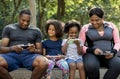 Exercise Activity Family Outdoors Vitality Healthy Royalty Free Stock Photo