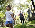 Exercise Activity Family Outdoors Vitality Healthy Royalty Free Stock Photo