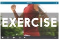 Exercise Activity Fitness Health Cardio Active Wellness Concept