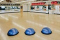 Exercise balls in gym