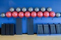 Exercise balls, stretching mats and aerobic steps