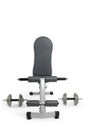 Exercise Bench Royalty Free Stock Photo