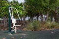 Exercise equipment in the park