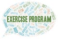 Exercise Program word cloud