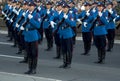 Exercise of Serbian army guards unit