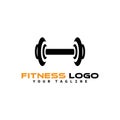 Exercising dumbbell icon vector. Trendy flat exercising dumbbell icon from gym and fitness collection isolated on white background