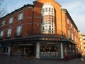 EXETER, DEVON, UK - December 03 2019: Waterstones store front on the High Street, Exeter