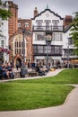 Exeter old town Royalty Free Stock Photo