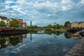 Exeter Quay or Quayside morning Royalty Free Stock Photo