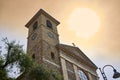 Exhaust of Chiesa Stella Maris - Church of Mary`s Star - Tellaro Royalty Free Stock Photo