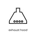 Exhaust hood icon from Electronic devices collection. Royalty Free Stock Photo