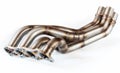 Car Exhaust Manifold Header Royalty Free Stock Photo