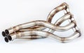 Car Exhaust Manifold Header Royalty Free Stock Photo