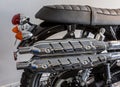 Exhaust of Motocycle Royalty Free Stock Photo