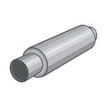 exhaust pipe design vector flat isolated illustration Royalty Free Stock Photo