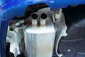 Exhaust system muffler