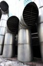 Exhaust vents Royalty Free Stock Photo