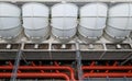 Industrial rooftop exhaust vents and ventilation units