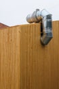 Exhaust vintilation system Royalty Free Stock Photo