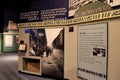 Exhibit chronicling timeline of America's City of Harlem in the 20's State Museum,Albany,2016 Royalty Free Stock Photo