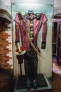 Exhibit in Dracula Castle in Bran town, Romania Royalty Free Stock Photo