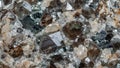 Exhibit a hexagonal shape with a metallic luster while the quartz Royalty Free Stock Photo