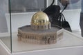 Exhibit of scale model of Dome of the Rock in Islamic Art Musium