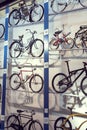 Exhibition of bicycle models and the development process of the bicycle industry to the Munich Transport Museum Deutsches Museum Royalty Free Stock Photo