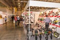 The exhibition Bikepark-2015. Royalty Free Stock Photo