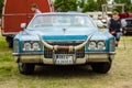 Exhibition `Die Oldtimer Show`. Cadillac Eldorado convertible, 1971.