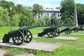 The exhibition of guns. Museum of Artillery, Engineering Troops. St. Petersburg.