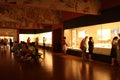 Exhibition hall in a Museum of History Royalty Free Stock Photo