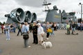 Exhibition of marine ships.