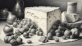 exhibition of the most exquisite cheeses, ready to be savored and admired