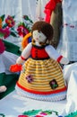Exhibition outdoors Shrovetide doll