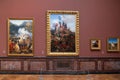 Exhibition of painter Horace Vernet in Palace of Versailles, France Royalty Free Stock Photo