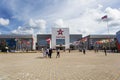 Exhibition pavilions at the international military-technical forum `Army-2020`.