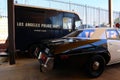 Exhibition of Police vehicles at the LAPD Los Angeles Police Museum Royalty Free Stock Photo