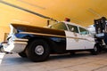 Exhibition of Police vehicles at the LAPD Los Angeles Police Museum Royalty Free Stock Photo