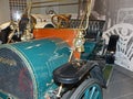 Pyshma, Russia - 09/12/2020: Exhibition of retro cars. Car `Victor Runabout`, 1907, open top, capacity 15 HP, USA. Royalty Free Stock Photo