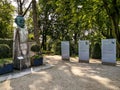 Exhibition silent voices in the Festival Park of Bayreuth