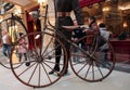 Exhibition of vintage bicycles