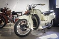 Exhibition of vintage motorcycles