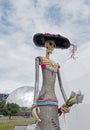 Exhibition and virtual visit on Mexico. Paris, the Parc de la Villette (France). from 4 to 22 July 2015. Here, Catrina