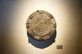 Exhibitions in the National Museum of Anthropology, Mexico City. Royalty Free Stock Photo