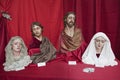 Exhibitor's religious figures Catholic Holy week